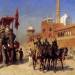 Great Mogul And His Court Returning From The Great Mosque At Delhi, India